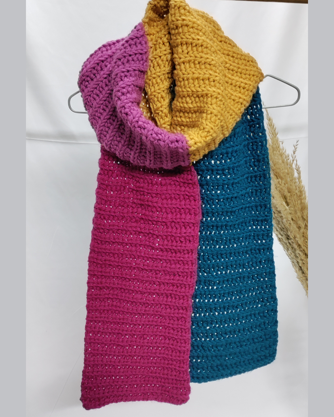 Berries-Color-Block-Super-Scarf-Houz Berries-Color-Block-Super-Scarf-Houz